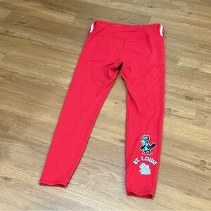 Pro Standard St Louis Cardinal’s Officially Licensed Red Leggings